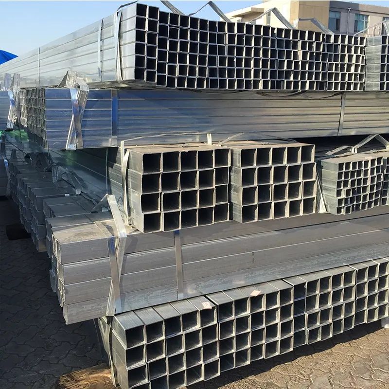 High Quality Square Tubing Galvanized Steel Pipe 