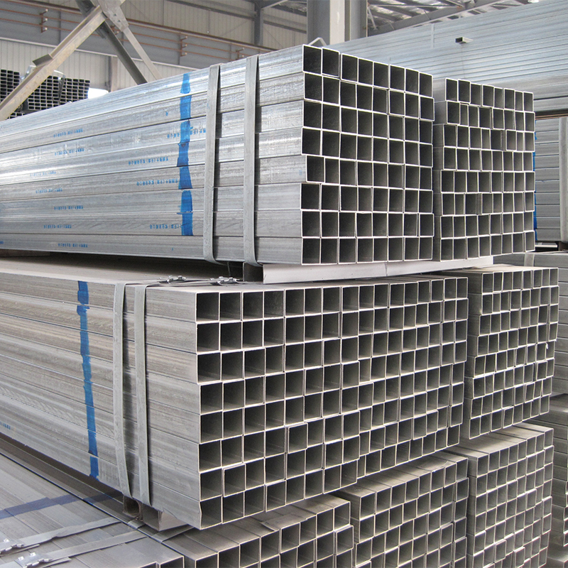 Hot Dipped Galvanized Carbon Iron Steel Rectangular Square Steel Pipe